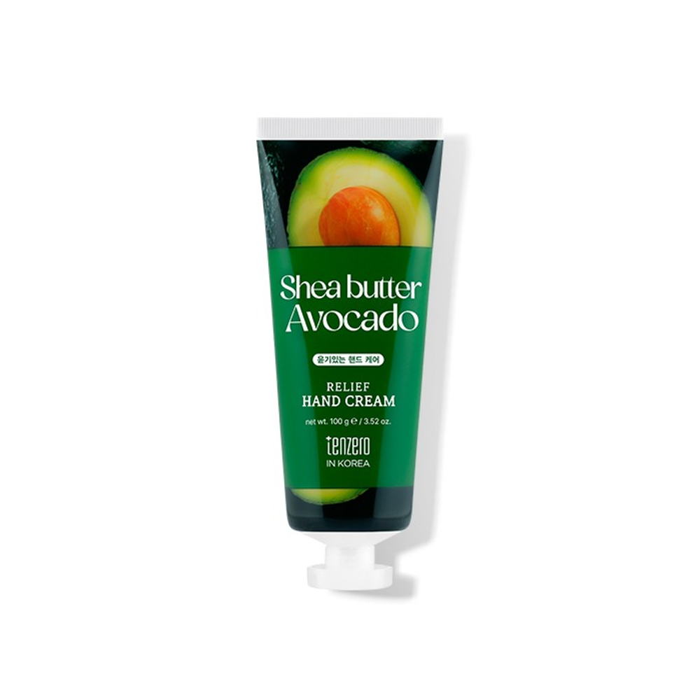 Крем для рук с маслом ши и авокадо TENZERO Relief Hand Cream Shea Butter Avocado 100 гр