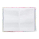 Блокнот Basir, формат А5, серия "Вышивка", меховая обложка, 21*15 см, 92 листа, 4 цвета ассорти