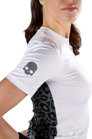 Женская теннисная футболка Hydrogen Panther Tech T-Shirt - белый