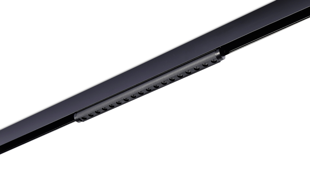 Светодиодный светильник Eye для SPACE Track system 18Вт, L360xH40мм, 1060Лм, 36°, 3000К, недиммируемый, угол поворота 170°, Ra>90, черный