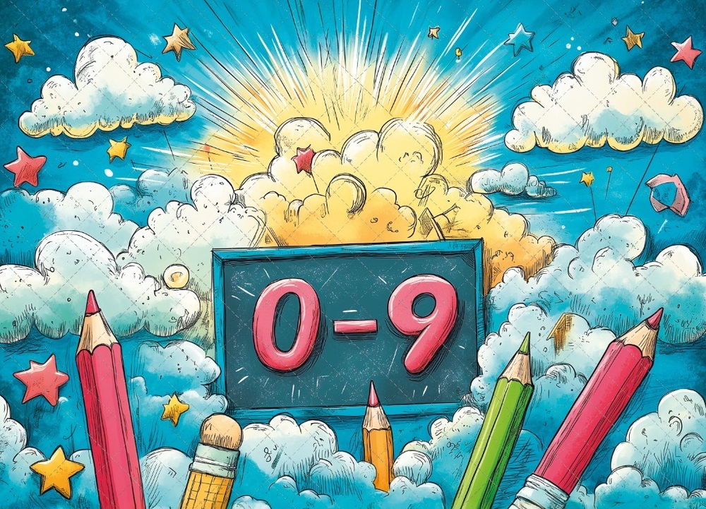 Комикс №2 фон неопреновый