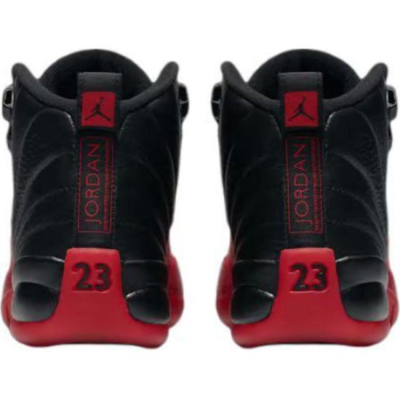 Джордан Эйр Джордан 12 Детских баскетбольных матчей В СЕРЕДИНЕ Черно-красного сезона