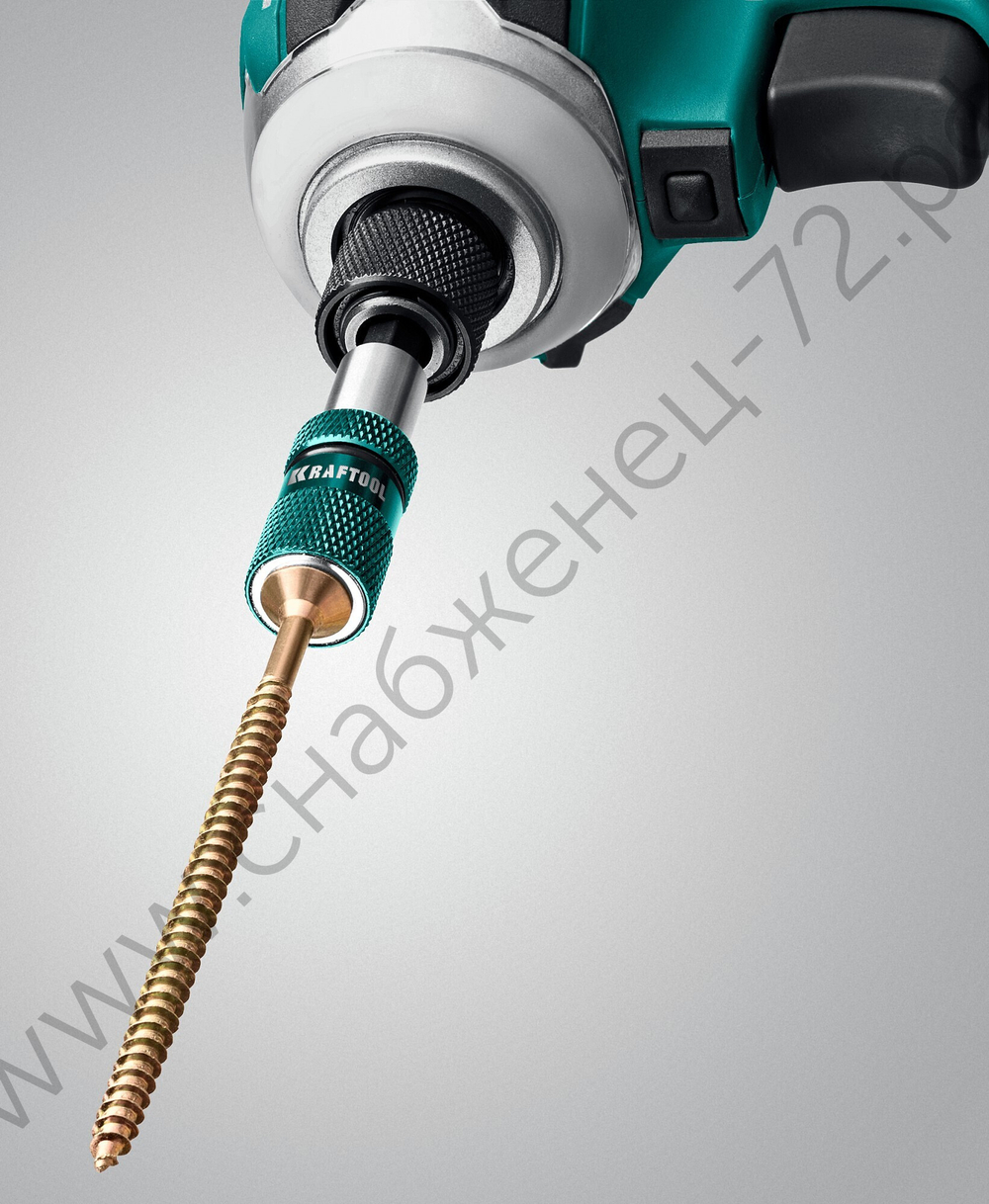 KRAFTOOL Depth Control, 60 мм, адаптер с регулировкой глубины вкручивания крепежа (26764)