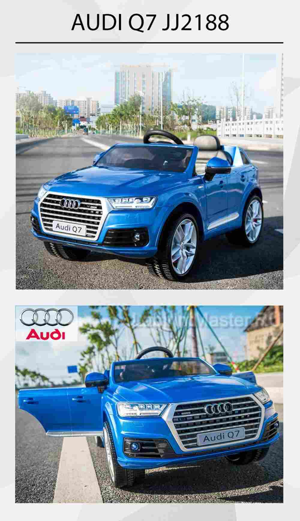 Детский электромобиль "AUDI Q7" 12V, черный