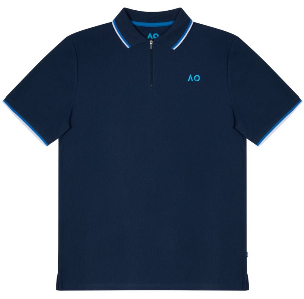 Теннисное поло Australian Open Zip Player