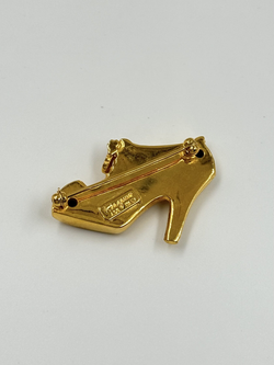 Брошь Туфелька Salvatore Ferragamo