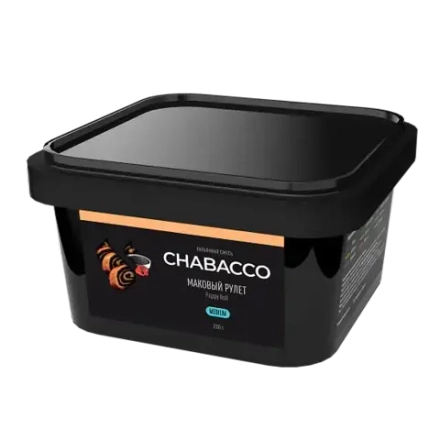 CHABACCO MEDIUM - POPPY ROLL 200g