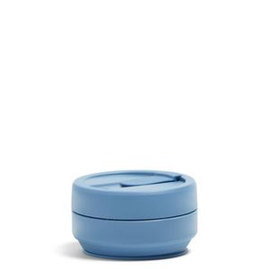 Стакан складной силиконовый Stojo Pocket Cup Steel, 12 oz / 355 мл