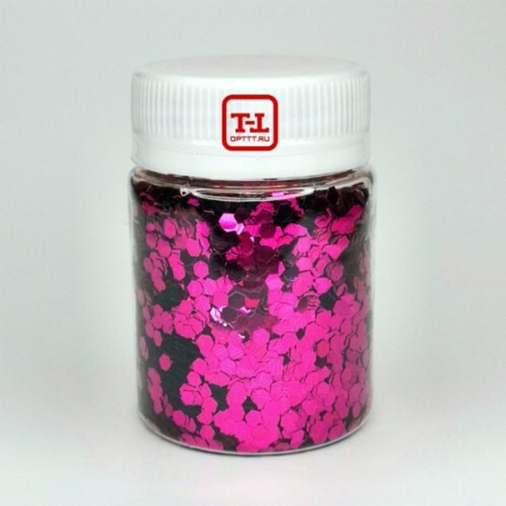 БЛЕСК 101 КОНФЕТТИ - ФУКСИЯ 3.0