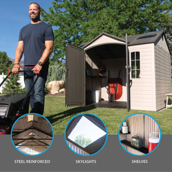 Пластиковая бытовка LifeTime 10x8