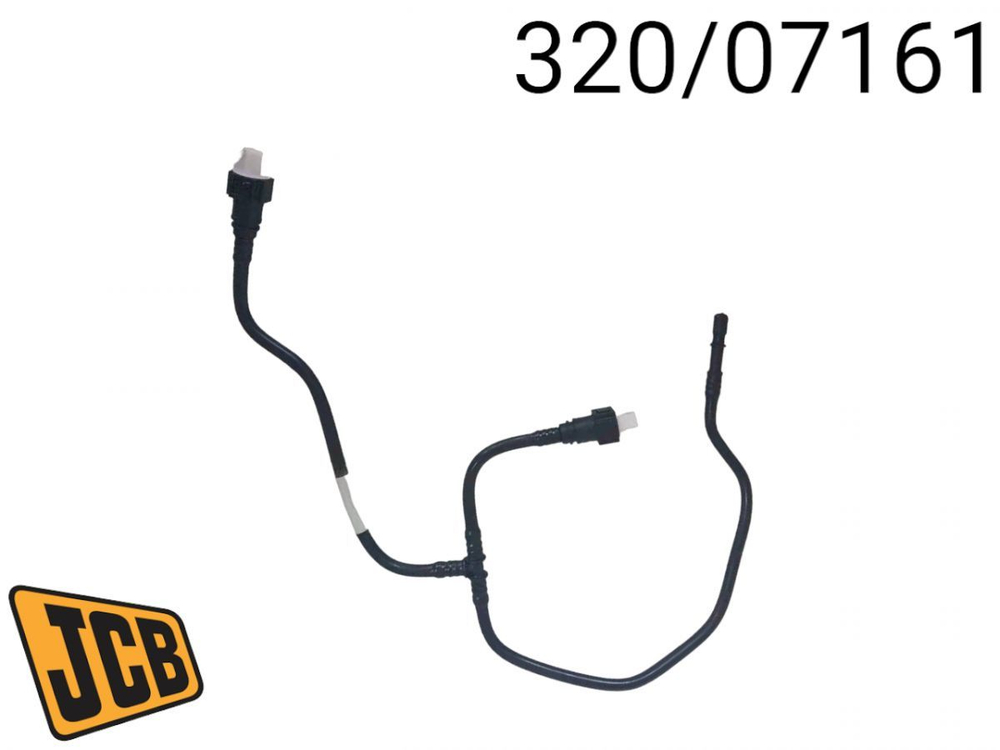 Труба топливная для экскаватора-погрузчика JCB 320/07161