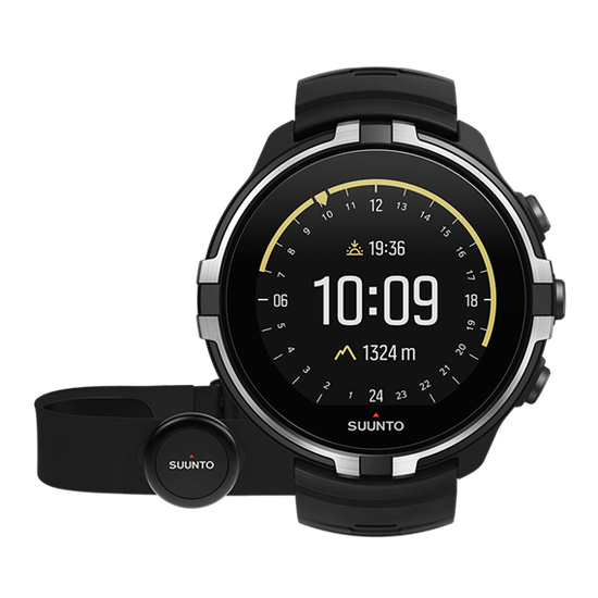 Умные наручные часы SUUNTO SPARTAN SPORT WRIST HR BARO Stealth with Belt  SS023402000