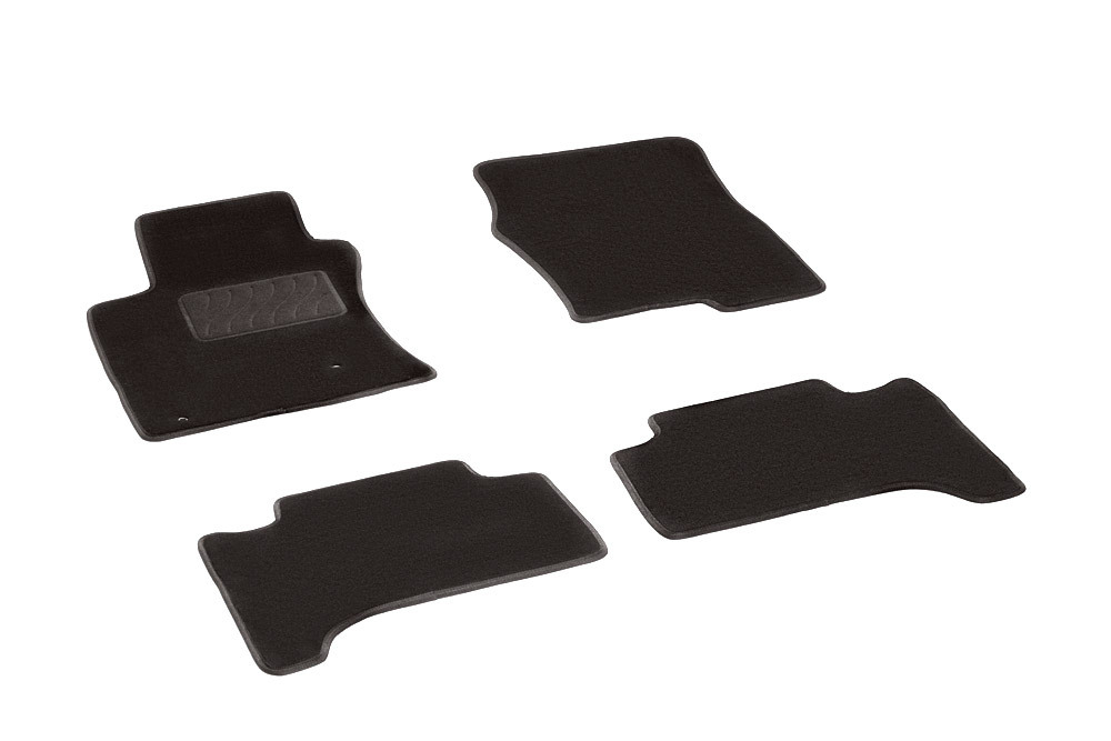 Ворсовые коврики LUX для Toyota Land Cruiser Prado J120 2002-2009, Seintex.82449