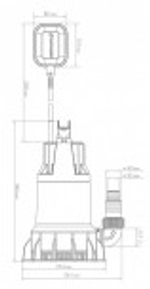 Насос дренажный ДЖИЛЕКС ДРЕНАЖНИК 350/17 5150