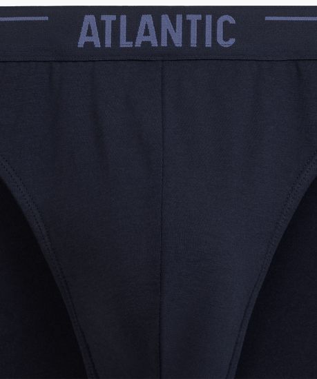 Трусы (5шт) мужские слипы спорт Atlantic, 5SMP-004, хлопок, темно-синий