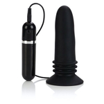 Анальная пробка с вибрацией Adonis (10 функций вибрации) (Цвет: черный)
