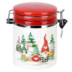 Банка для сыпучих продуктов (клипс) " " v=630мл (подарочная упаковка)