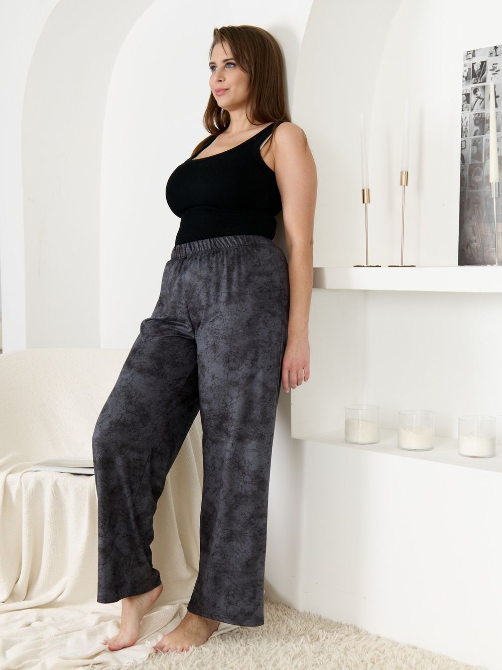 Брюки Ная Виотекс СЕРЫЙ