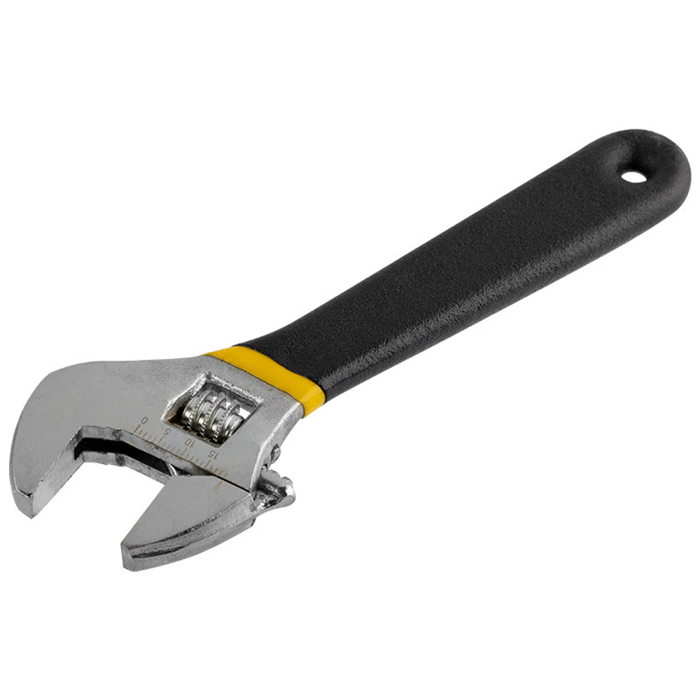 Ключ разводной с измерительной шкалой и прорезиненной ручкой, 15 см. 105469-SK Park