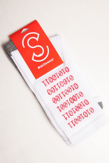 Носки SKILLS Цифры (Белый (Белый), 40-44)
