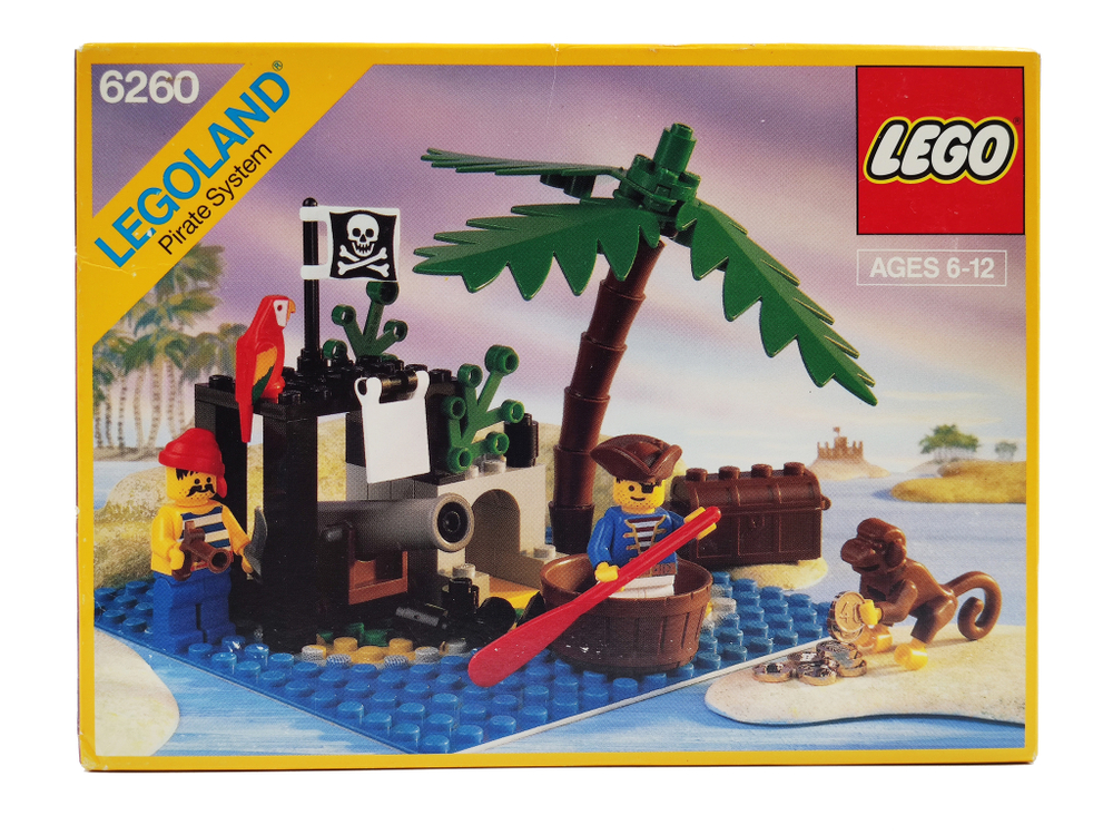 Конструктор Пираты  LEGO 6260 Остров кораблекрушения