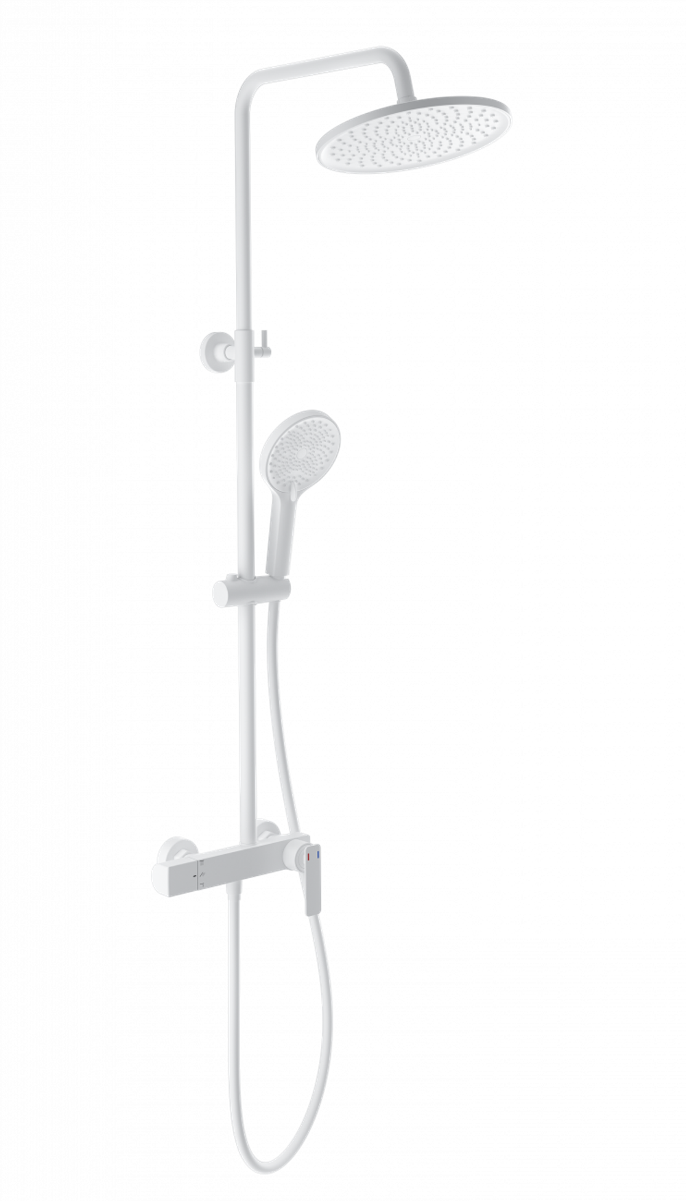Душевая система WONZON & WOGHAND, Белый матовый (WW-B3517-MW)