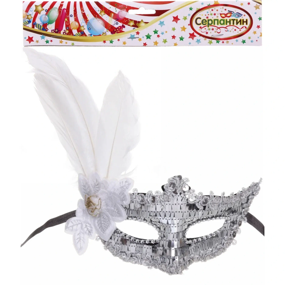 Маска карнавальная «Вечеринка», цвета в ассортименте