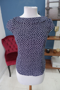 Блузка Zolla в горох 44 размер