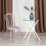 Стул THONET (mod. PL62) пластик, 42 x 52 x 89 см, Grey (Cерый) 09