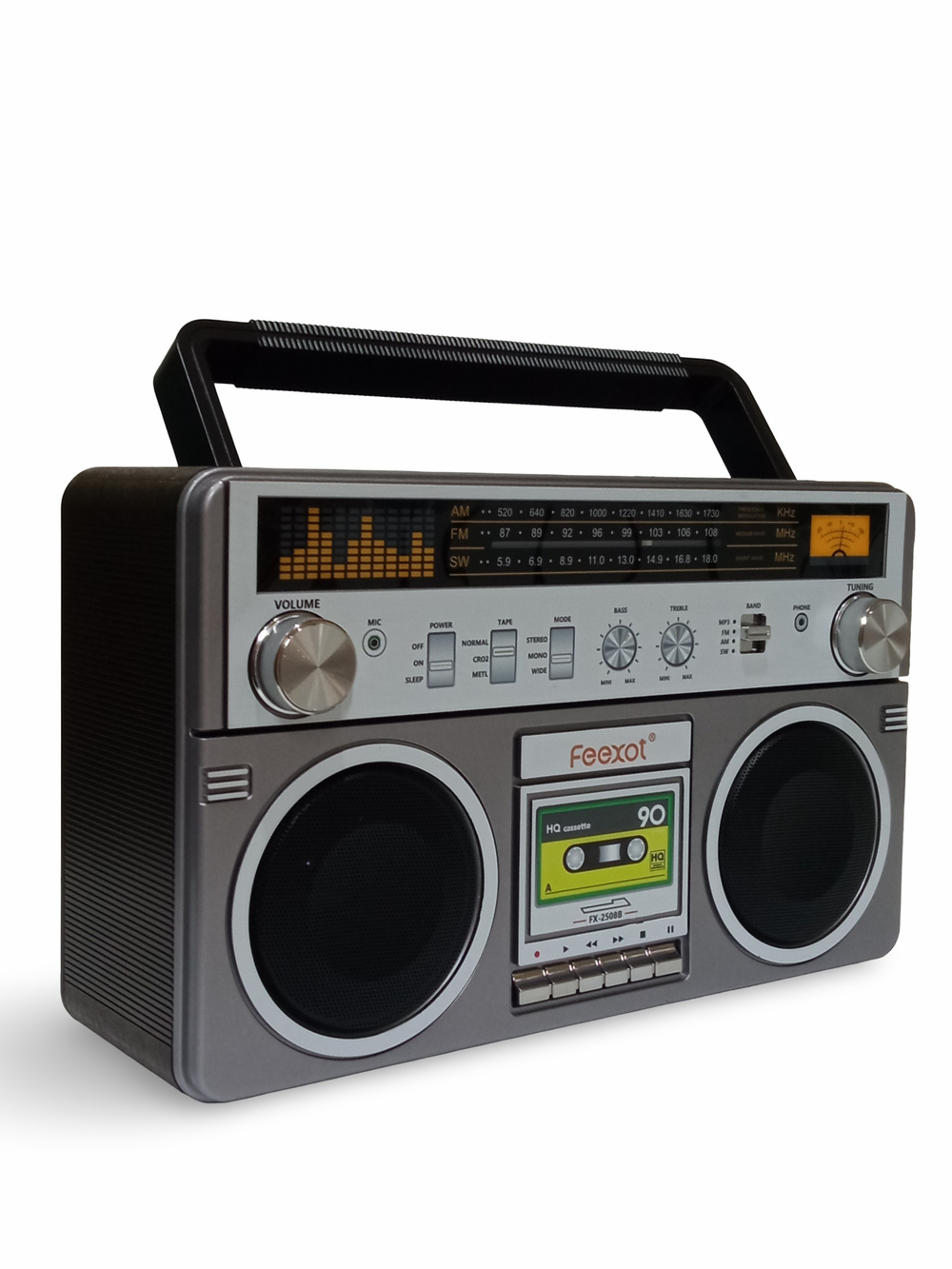 Радиоприемник в ретро стиле с MP3 плеером BT AC/DC Stereo FX-2508B