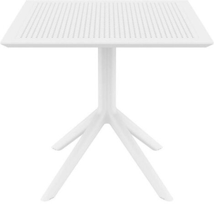 Стол пластиковый, Siesta Contract Sky Table 80, белый
