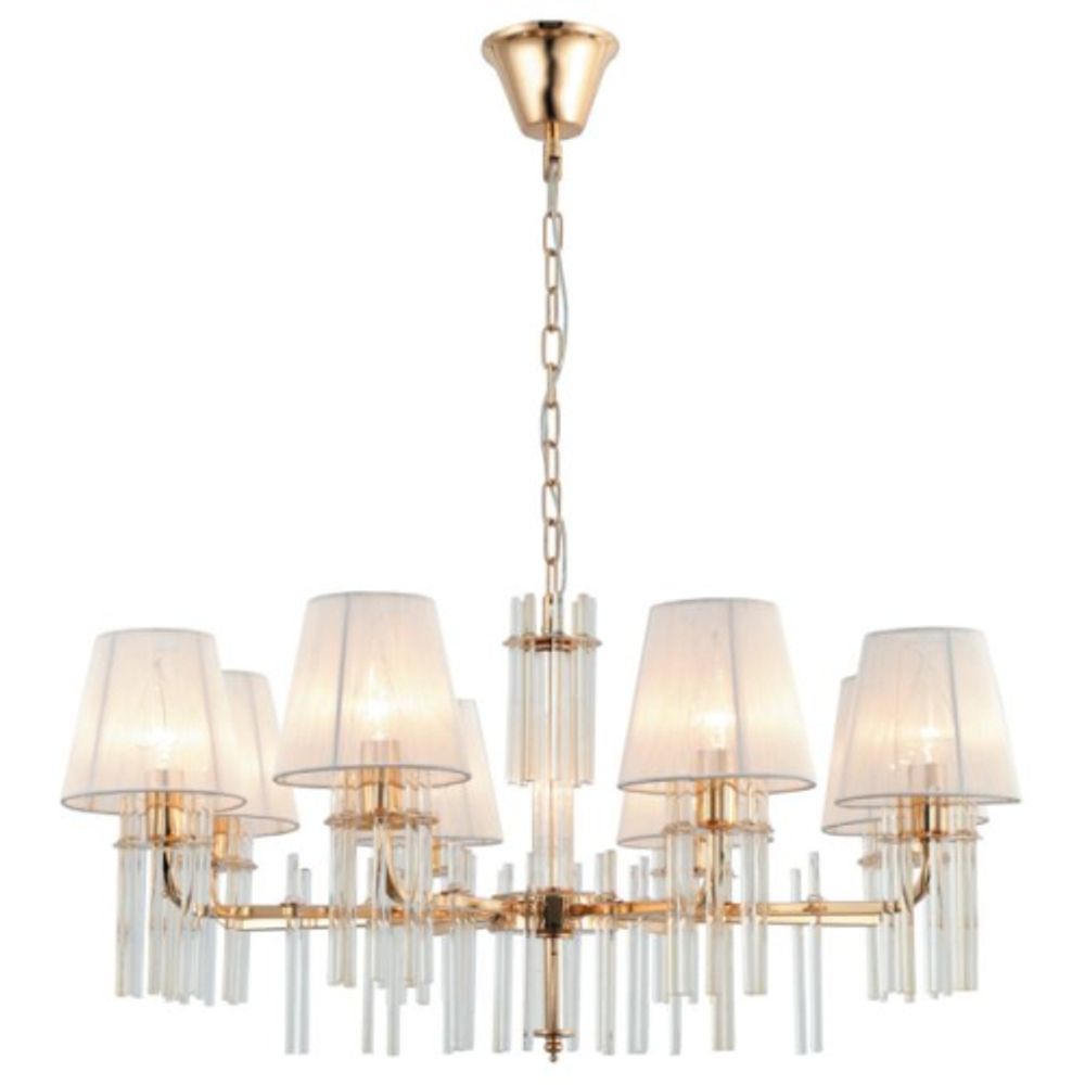 Люстра Rivoli Lilith 1039-308 8 х Е14 40 Вт хрусталь | Rivoli