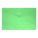 Папка-конверт на кнопке Yalong, A4, 260х360 мм, 160 мкм, ассорти в коробе, глянцевая, "Неон"