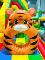 Коммерческий надувной батут «Сафари-джунгли 2» 6*5*4,2 м