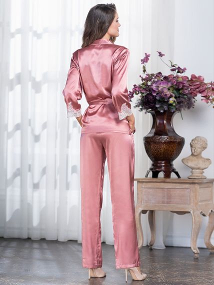 Комплект шелковый с брюками Mia-Amore MARILIN Мэрилин 3546