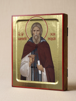 Икона Мартирия Зеленецкого, праведного на дереве: 125 х 160 (Синопсисъ)