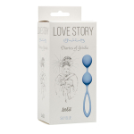 Вагинальные шарики 3см Lola Games Love Story Diaries of a Geisha Sky Blue 3005-04Lola