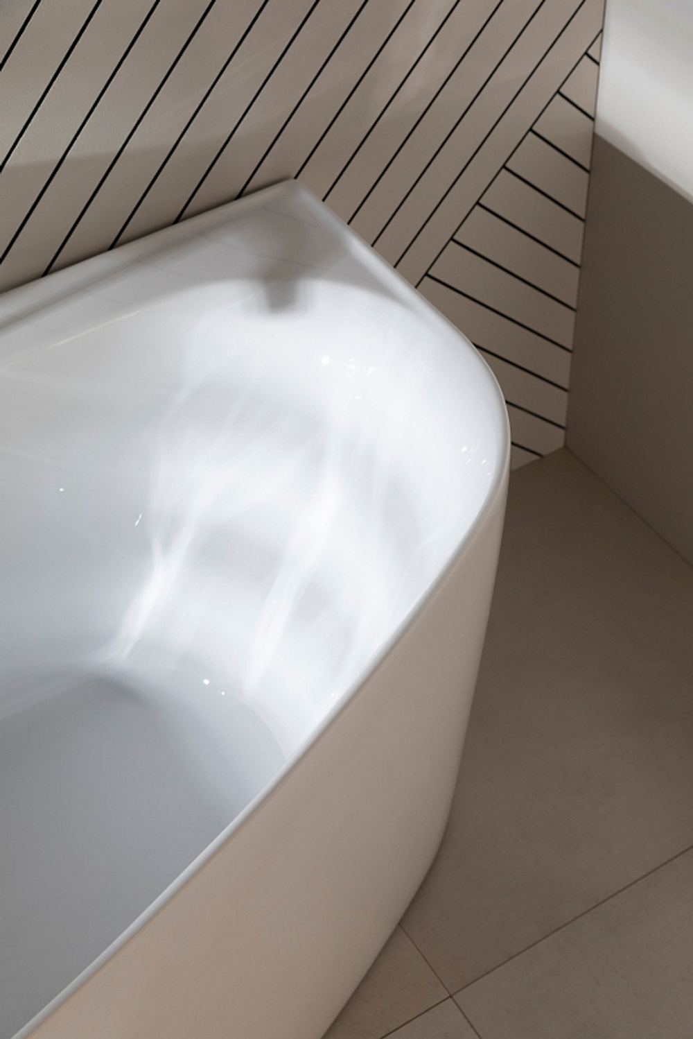 Акриловая ванна Allen Brau Priority 5 В 160x78 2.31005.21B белый матовый