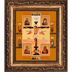 Победительная икона с мощевиком