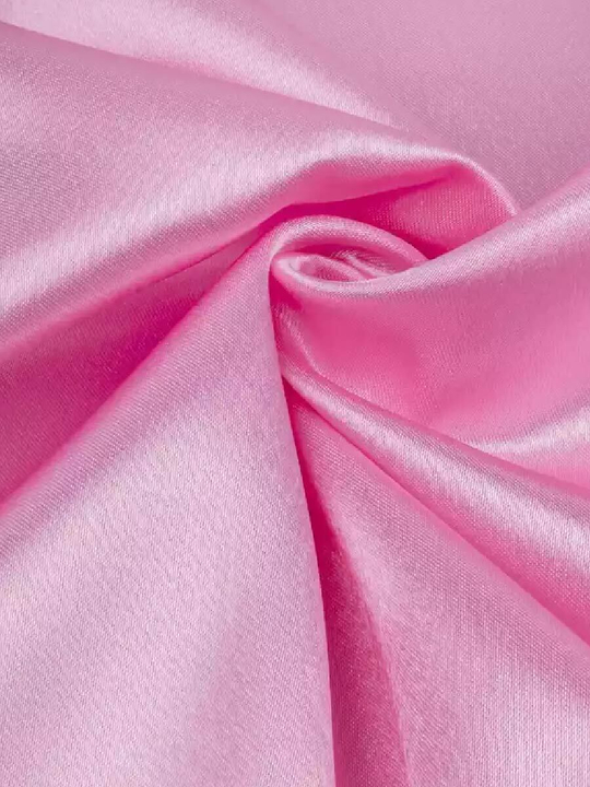 Креп-сатин розовый №23