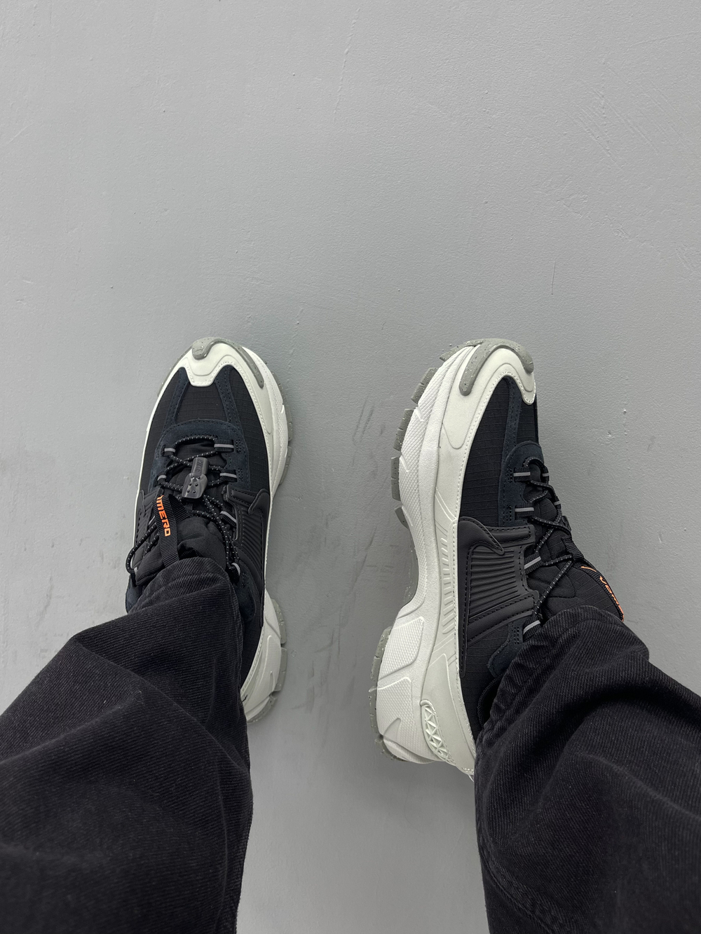Кроссовки Nike Zoom V.R #2295 (чёр.-сер.)