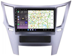 Магнитола для Subaru Legacy, Outback 2009-2015 (левый руль) - Kuberg QLed, Android 13, TS20, CarPlay, SIM-слот