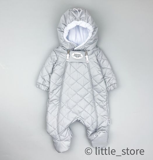 Комбинезон демисезонный "Коди" Светло-серый