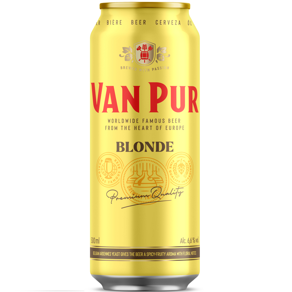 Пиво Van Pur Blondie 0,5 л. in can