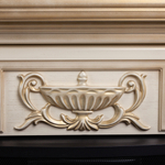 Портал Real Flame London 33 WT Белый дуб с золотой патиной