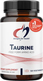 Designs For Health - Taurine capsules - 120 capsules