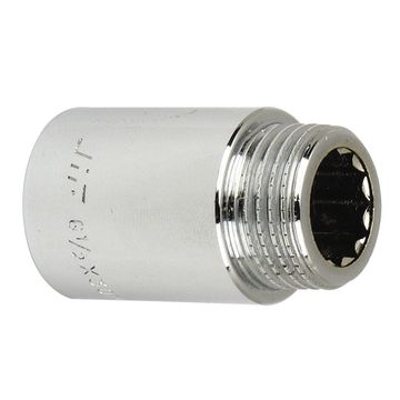 Удлинитель хромированный 1/2" 35 мм TIM