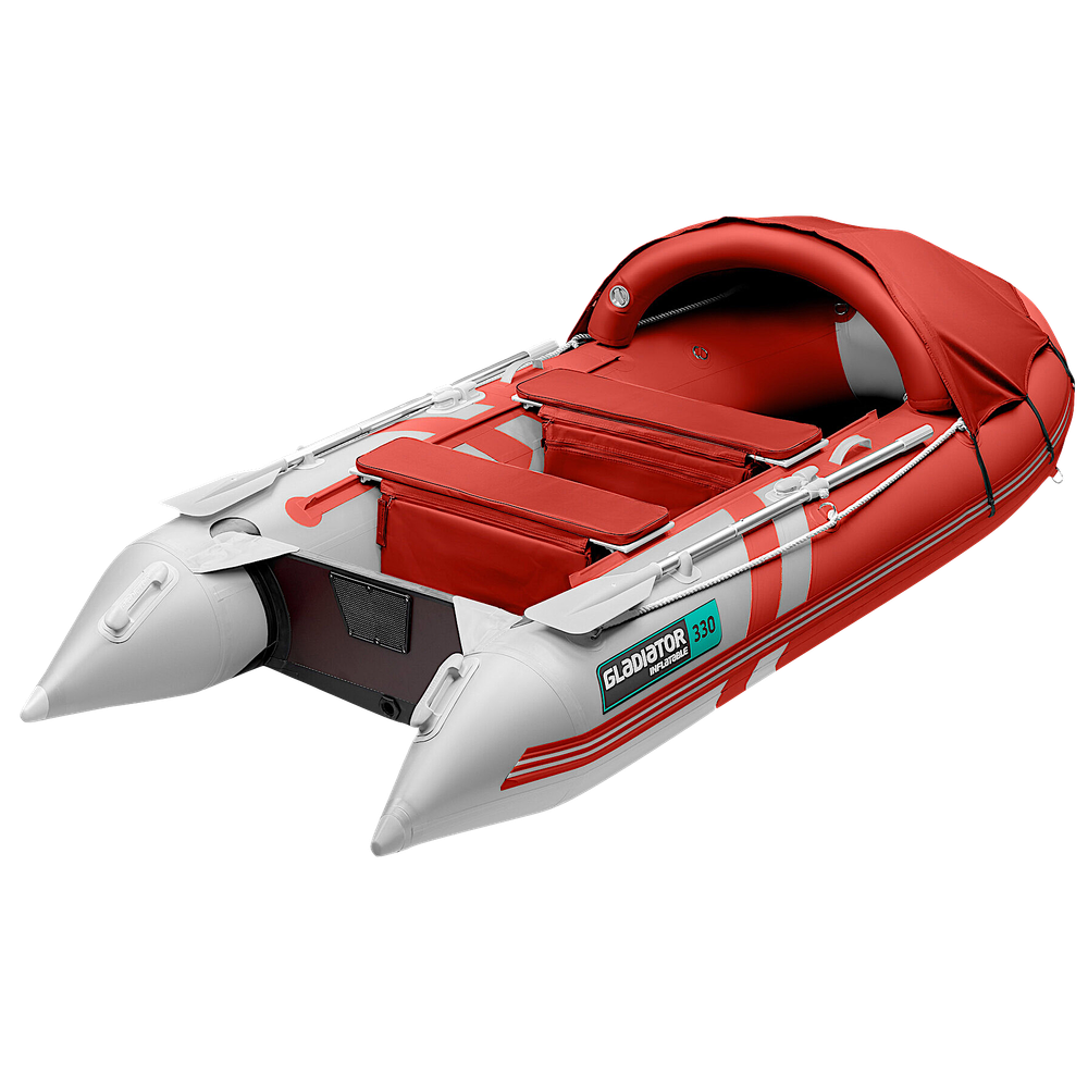 Лодка ПВХ Gladiator Active C330AL с алюминиевым полом -