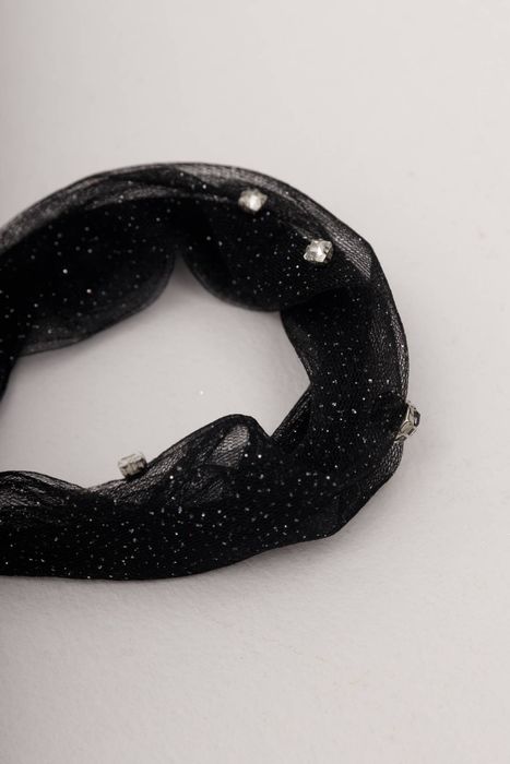 ОБОДОК МЕЛАН ЧЕРНЫЙ СО СТРАЗАМИ