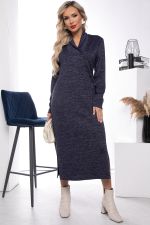 Платье "Анита" (темно-синее) П7606 LT Collection (Акция)